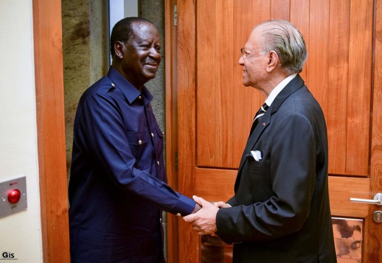 AUC Election: Raila confirms support from Mauritius Prime Minister 