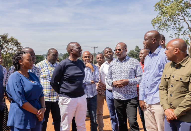 ‘Meet deadlines or face contract termination’ – Ruto threatens to fire contractor during Kisii visit