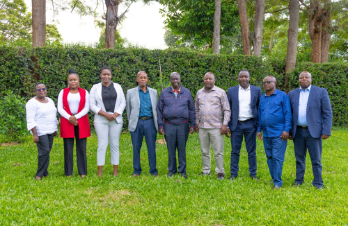 Former DP Rigathi Gachagua meets a section of Kisii MCAs on January 22,2025. PHOTO/@rigathi
/X