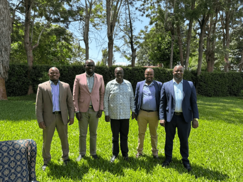 Former Deputy President Rigathi Gachagua meeting with young leaders from Nyandarua on Wednesday, January 8, 2025. PHOTO/@rigathi/X