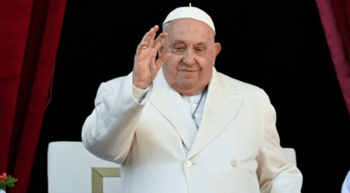 Pope Francis of the Catholic Church. PHOTO/@Pontifex/X