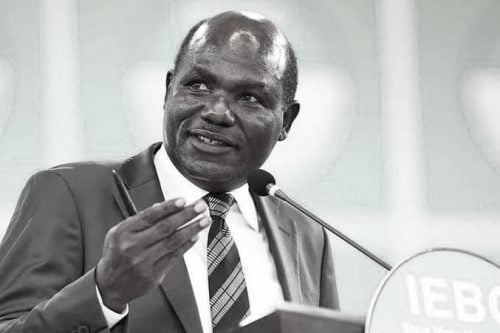 Former IEBC chairperson Wafula Chebukati. PHOTO/@4thPresidentKE/X