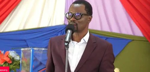 Kimilili MP Didmus Barasa speaking on Sunday February 2, 2025. PHOTO/Screengrab by PD Digital/1106476294843055