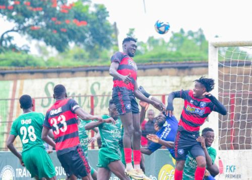 AFC Leopards in FKF PL action against Mara Sugar. PHOTO/https://www.facebook.com/afcleopardssc