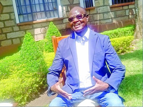 Former Meru Governor Kiraitu Murungi speaking at his home in Nkubu, Meru county, during an exclusive interview with People Daily.’ PHOTO/Dorcas Mbatia