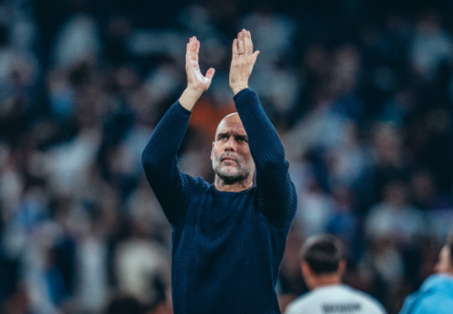 Manchester City manager Pep Guardiola. PHOTO/@ManCity/X