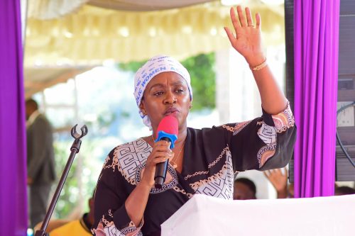 Nominated MP Sabina Chege. PHOTO/https://www.facebook.com/HonSabinaChege