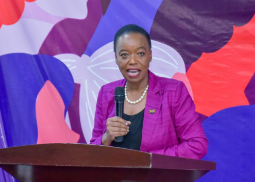 President William Ruto's security advisor, Monica Juma. PHOTO/@AmbMonicaJuma/X