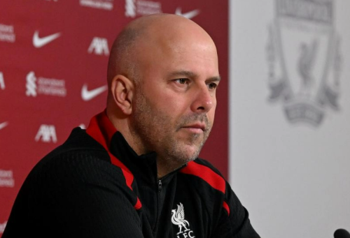 Liverpool manager Arne Slot.