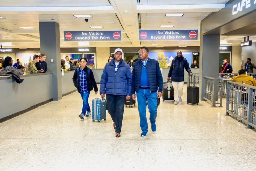 Speaker Moses Wetang'ula in the US on Monday February 3, 2025. PHOTO/@HonWetangula/X