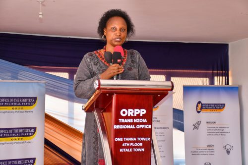 The Registrar of Political Parties Anne Nderitu. PHOTO/@ORPPKenya/X