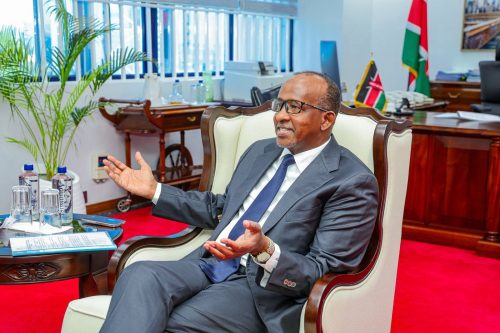 Health Cabinet Secretary Aden Duale. PHOTO/@MOH_Kenya/X