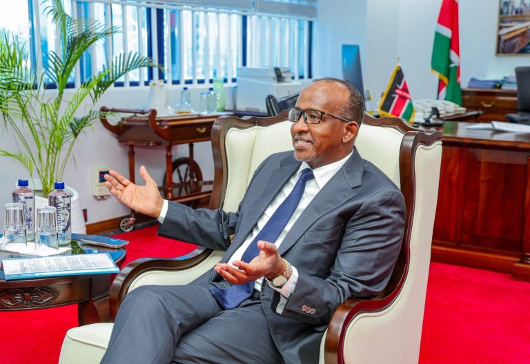 Health Cabinet Secretary Aden Duale. PHOTO/@MOH_Kenya/X