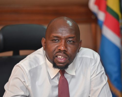 CS Kipchumba Murkomen during a meeting on Tuesday, March 4, 2025. PHOTO/@kipmurkomen/X