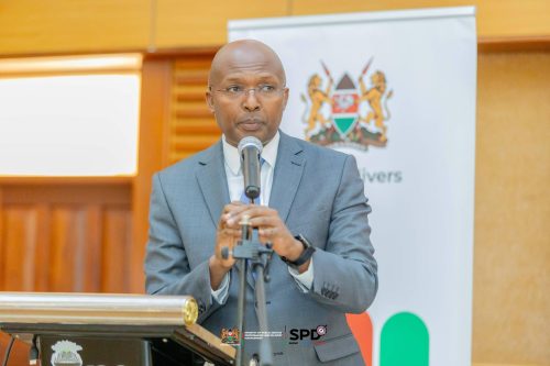 Former Head of Government Delivery Services Peter Mbae.