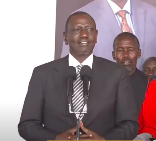 Ruto lists roads his govt is working on in Baringo