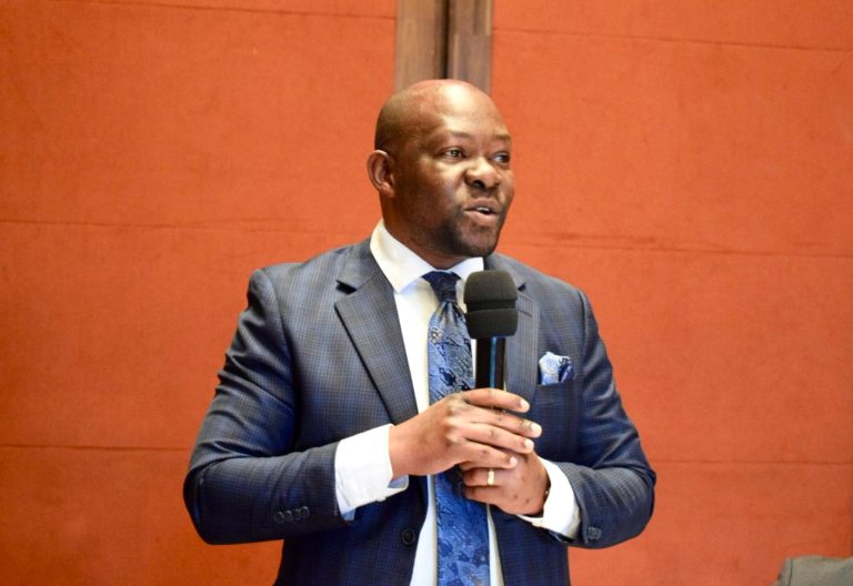 Saboti Member of Parliament Caleb Amisi speaking at a past event. PHOTO/@Honcalebamisi/X