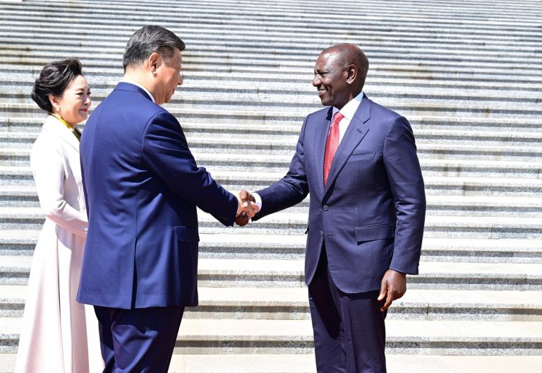 President William Ruto and China\'s Xi Jinping. PHOTO/@WilliamsRuto/X