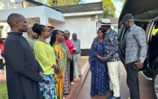 Raila mourns with ex-EALA MP Mumbi Ngaru after husband’s death