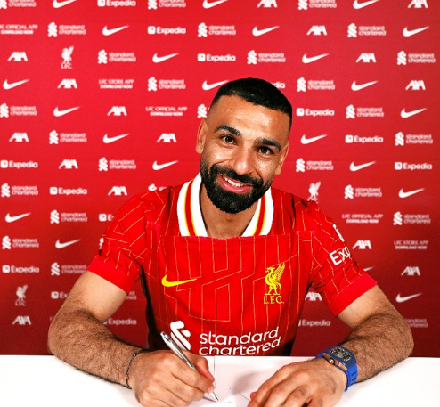 Salah signs new 2-year deal with Liverpool