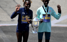 John Korir and Sharon Lokedi win in historic time at Boston Marathon