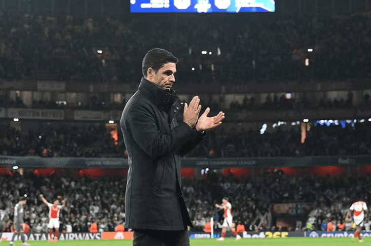 Arsenal manager Mikel Arteta. PHOTO/https://www.arsenal.com/news
