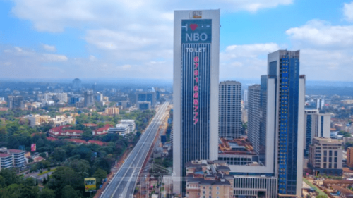 A section of the Nairobi City skyline. PHOTO/@StateHouseKenya/X