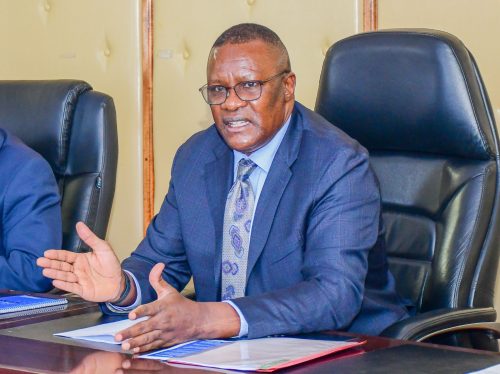 Deputy Chief of Staff Eliud Owalo during a past meeting. PHOTO/@EliudOwalo/X