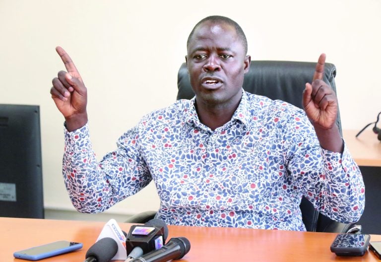 Homa Bay Town MP, Peter Kaluma at a past address. PHOTO/Kenna Claude 