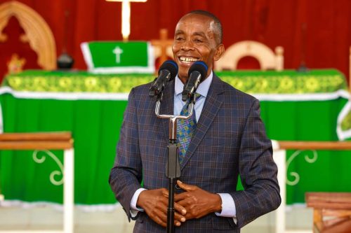 Kiambu Governor Kimani Wamatangi during a past event. PHOTO/@KWamatangi/X