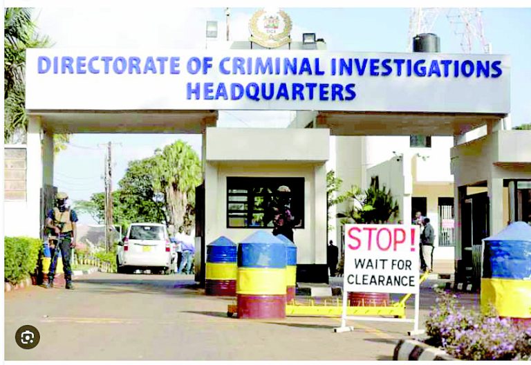 Institutions such as the DCI have remained silent about the killings perpetrated by security forces during last year’s protests, the writer argues. PHOTO/Print 