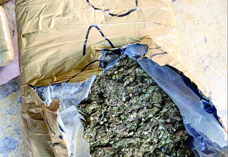 Policemen arrested with peddler’s bhang
