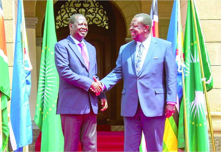 We’re stronger with Raila on our side, says Mudavadi 