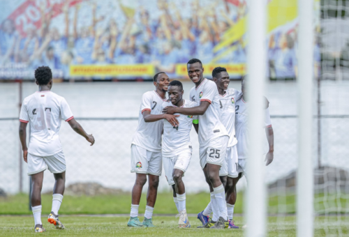 Rising Stars in action during a previous match.