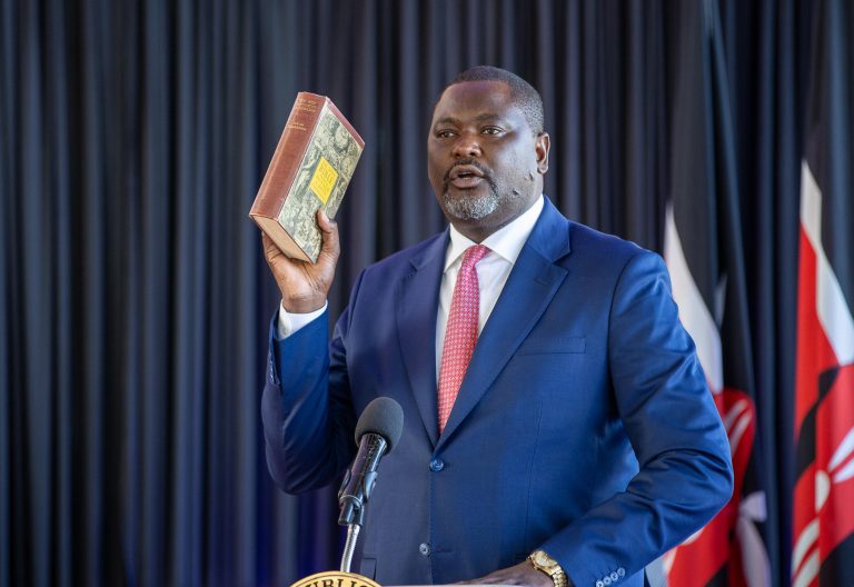 Ruku, Cheptumo sworn in as CSs