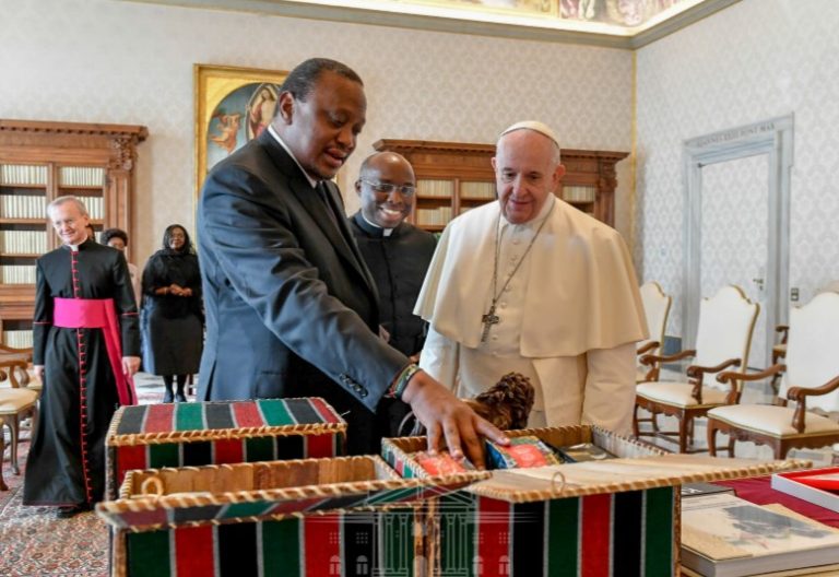 Uhuru recalls special message Pope Francis delivered during his visit to Kenya