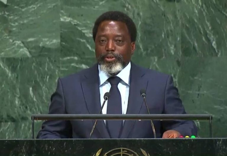 Congo\'s former President Joseph Kabila. PHOTO/https://www.facebook.com/pressepresidentielle.rdc