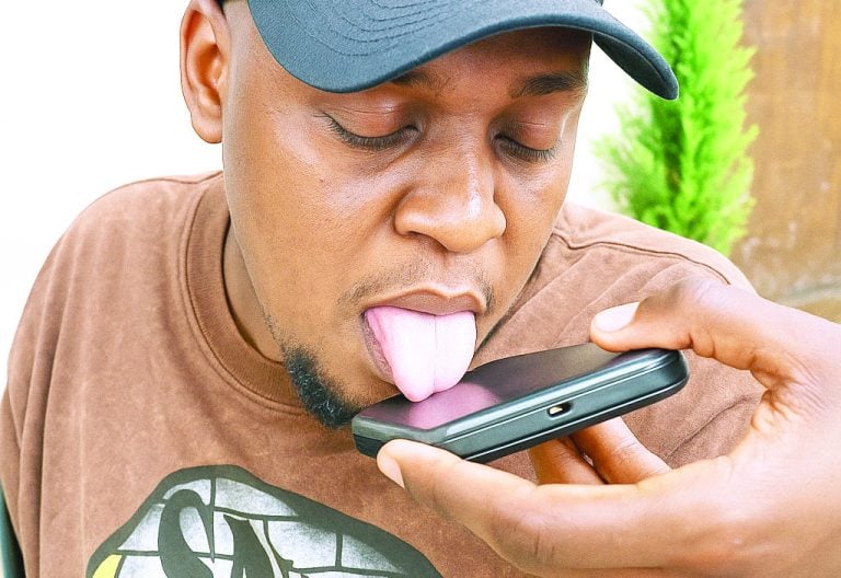 operate a smartphone. PHOTO/Mathew Ndungu 