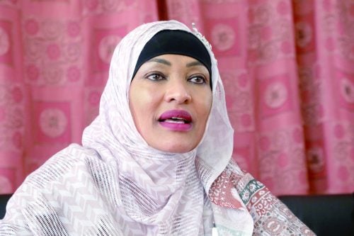 National Gender and Equality Commission (NGEC) chairperson Rehema Jaldesa