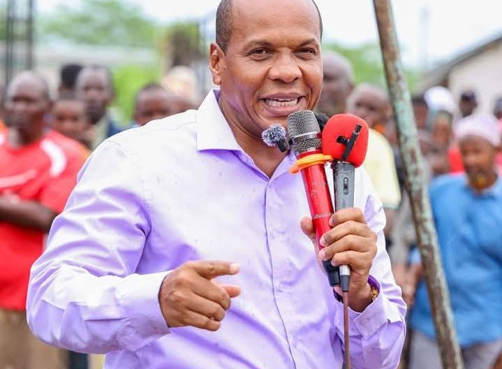 Tana River Senator Danson Mungatana at a past function. PHOTO/https://www.facebook.com/danson.mungatana.98