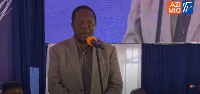 ODM National Treasurer Timothy Bosire speaking on Friday May 2, 2025. PHOTO/ screengrab by PD Digital/https://www.youtube.com/watch?v=0-guCGM8JK0