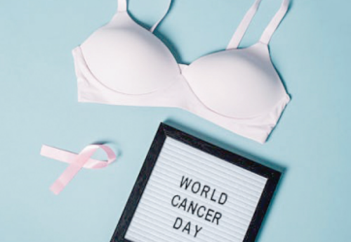 Image showing bra,pink ribbon. Image used for illustration purposes. PHOTO/Pexels