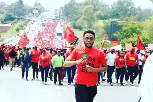 Some of the EFF members during a rally in 2021. PHOTO/ @Julius_S_Malema/X