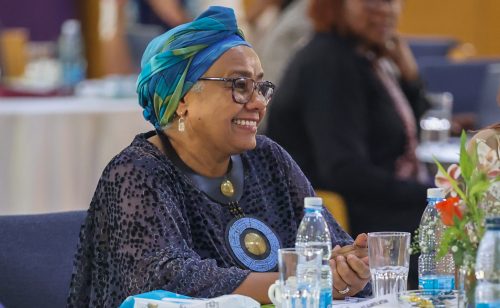 Former First Lady Margaret Kenyatta during the Leadership Programme for County Social Transformation on May 8, 2025. PHOTO/@BeyondZeroKenya/X