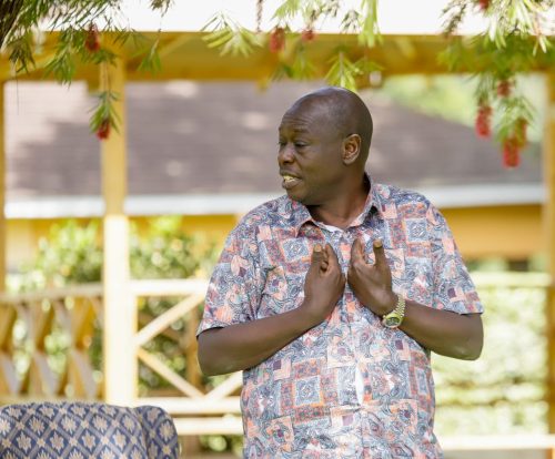 Former Deputy President Rigathi Gachagua speaking at a past event. PHOTO /@rigathi
/X