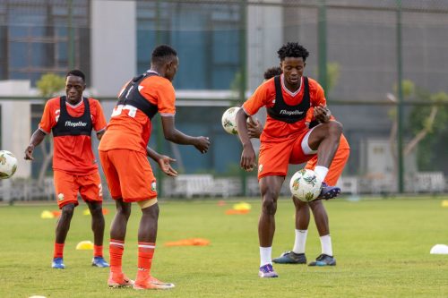 Rising Stars training for U20 AFCON games. PHOTO/@Harambee__Stars/X