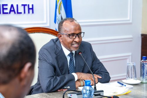 Health Cabinet Secretary Aden Duale presiding over a consultative meeting with the Council of Governors (CoG) on Tuesday, May 6, 2025. PHOTO/@MOH_Kenya/X
