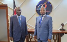 CS Kagwe meets Raila to brief him on agricultural reforms and food security