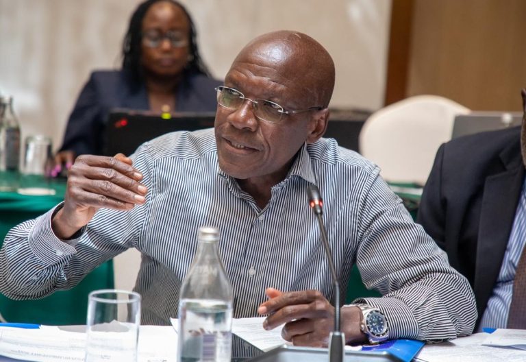 Boni Khalwale during Senate Finance Committee talks on County Ward Development Fund, May 12, 2025. PHOTO/@DrBKhalwale/X