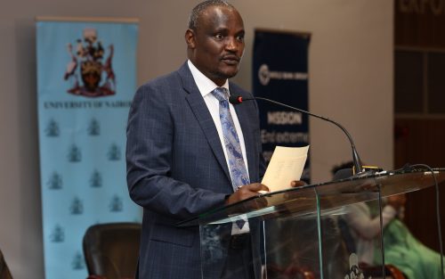 John Mbadi during the Kenya Public Finance Review (PFR) at the University of Nairobi. PHOTO:@WorldBankKenya/X